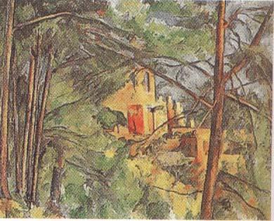 Paul Cezanne View of Chateau Noir (mk35) oil painting picture
